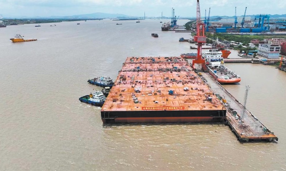Die Kernanwendung des Barge -Transports im Meeresentwicklung - 1