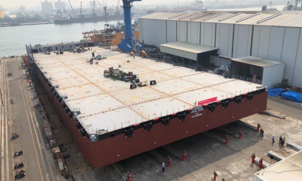Die Kernanwendung des Barge -Transports im Meeresentwicklung - 2